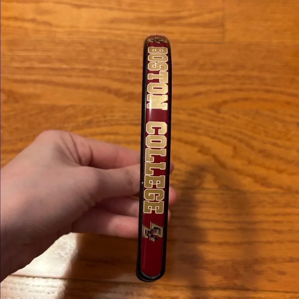 Boston College Headband Preppy Thin Black Maroon Gold Eagle Logo